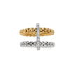 FOPE Prima doppelter Mesh-Ring mit Diamantpavé - Bild 2