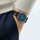 NOMOS Glashütte Zürich Weltzeit nachtblau - Bild 5