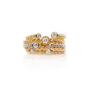 Gelbgold, Ringe, Max Kemper Kordelringturm 53050-53051-53052
