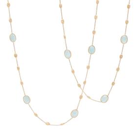 Gelbgold, Halsschmuck, Marco Bicego Siviglia Halskette CB2654_AQ01_Y_02