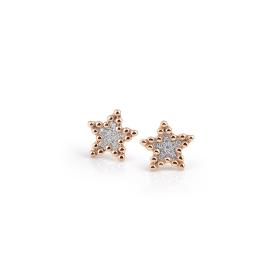 Roségold, Ohrringe, Al Coro Palladio Ohrstecker E2168R