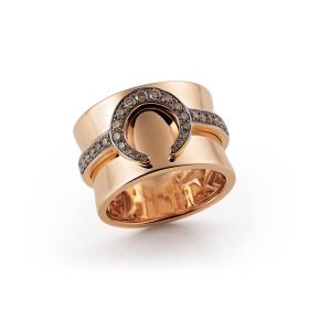 Roségold, Ringe, Al Coro Mezzaluna Ring NR8347R