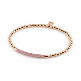 Roségold, Armschmuck, Al Coro Stretchy Armband A350PSR17