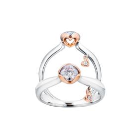 Capolavoro Sweet Heart Ring RI8B0005071.0.33TW-VS-GIA
