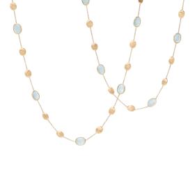 Gelbgold, Halsschmuck, Marco Bicego Siviglia Halskette CB1624_AQ01_Y_02