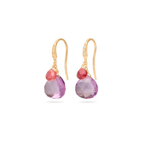 Gelbgold, Ohrringe, Marco Bicego Paradise Ohrringe, Ref: OB1955-AB MIX331 Y