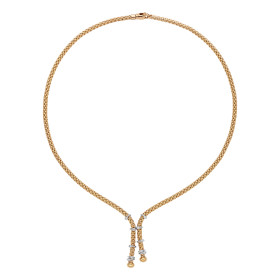         Gelbgold, Halsschmuck, FOPE Prima Flex'it Collier 74608CX_BB_G_XBX_043