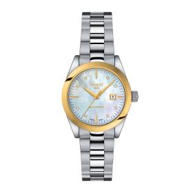 Damenuhr, Tissot T-My Lady Automatic 18K Goldlünette T930.007.41.116.00