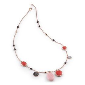 Halsschmuck, Roségold, Al Coro Candy Collier C302COR