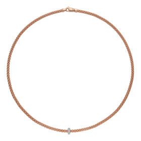         Roségold, Halsschmuck, FOPE Prima Collier 74508CX_BB_R_XBX_043