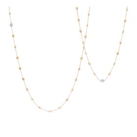 Weißgold, Halsschmuck, Marco Bicego Siviglia Halskette CB1843_B_YW_Q6