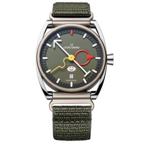 Unisex, Louis Erard La Semaine Louis Erard x Alain Silberstein Khaki 75357TT06.BTT89