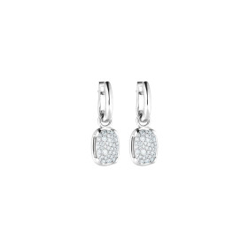 Weißgold, Ohrringe, Capolavoro Ohrcreolen Capriccio OC8BRW01273
