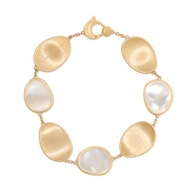         Gelbgold, Armschmuck, Marco Bicego Lunaria Color Armband BB2099 MPW Y
