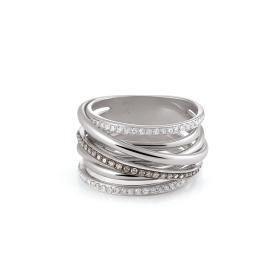 Weißgold, Ringe, Al Coro Serenata Ring R6405WBD