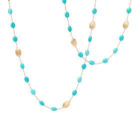 Gelbgold, Halsschmuck, Marco Bicego Siviglia Halskette CB2770 TU01 Y