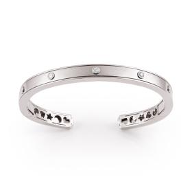 Weißgold, Armschmuck, Al Coro Amori Armreif NB533W