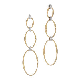 Gelbgold, Ohrringe, Marco Bicego Marrakech Onde Ohrringe, Ref: OG371 B2 YW