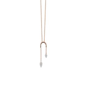 Roségold, Halsschmuck, Al Coro Goccia Collier NC7553WR