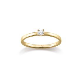 Gelbgold, Ringe, August Gerstner Verlobungsring 29793/1.8