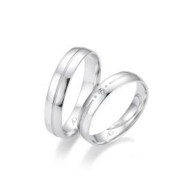 August Gerstner Trauring Exclusiv-Kollektion 4/28665/4-28665/4,5