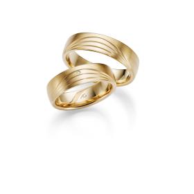 Ringe, Gold, August Gerstner Trauringe 28549/6-4/28549/6