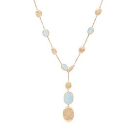 Gelbgold, Halsschmuck, Marco Bicego Siviglia Halskette CB2653-B_AQ01_Y_02