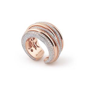 Weißgold, Ringe, Al Coro Mezzaluna Ring R6994R