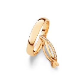 Ringe, Roségold, Max Kemper Trauringe 30510-000-30510-042