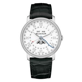 Blancpain Villeret Quantième Complet Phases de Lune GMT 6676 1127 55B