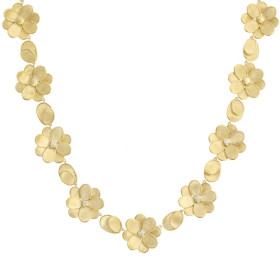 Gelbgold, Halsschmuck, Marco Bicego Petali Collier CB2441 B Y