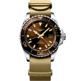 Unisex, Longines HYDROCONQUEST GMT L3.790.4.66.2