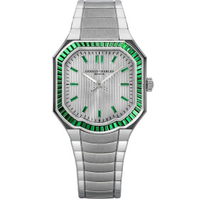Gerald Charles Masterlink Gem-Set Limited Edition green ML1.0-SSPS-WG43-18GS-SBCL