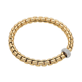         Gelbgold, Armschmuck, FOPE Eka Flex'it Armband 70705BX_PB_G_XBX_0XS