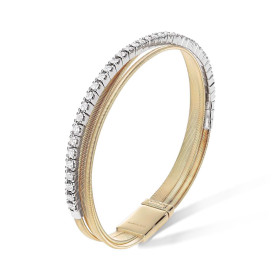 Weißgold, Armschmuck, Marco Bicego Masai Armband BG728 B1 YW