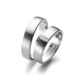 Ringe, August Gerstner Trauringe 27057/5-4/20057/6