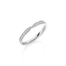 Weißgold, Ringe, August Gerstner Memoirering 29752/2,3