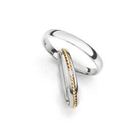Weißgold, Ringe, Max Kemper Trauringe 70530-000-70530-030
