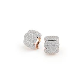 Roségold, Ohrringe, Al Coro La Piazza Ohrringe NE4891R