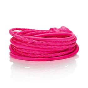 Leder, Armschmuck, Capolavoro Armband Kalbsleder AB0000205.PINK