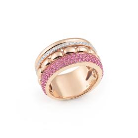 Roségold, Ringe, Al Coro La Piazza Ring NR1491PSR