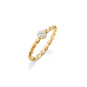 Gelbgold, Ringe, Max Kemper Solitärring 53037