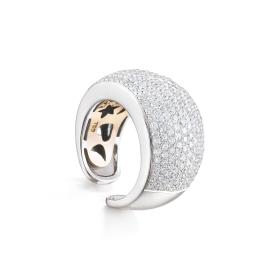 Weißgold, Ringe, Al Coro Mezzaluna Ring NR174