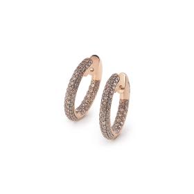 Rotgold, Ohrringe, Al Coro Amori Ohrring E1928BD