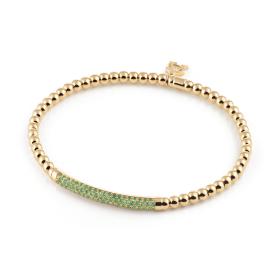 Gelbgold, Armschmuck, Al Coro Stretchy Armband A350TG17