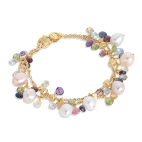 Gelbgold, Armschmuck, Marco Bicego Paradise Armband, Ref: BB2594 MIX114 Y