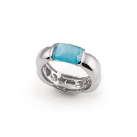 Weißgold, Ringe, Al Coro La Piazza Ring NR581TW