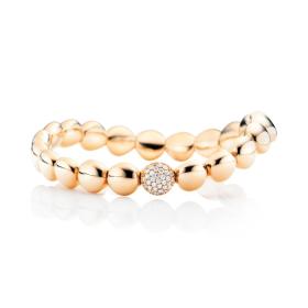 Roségold, Armschmuck, Capolavoro Armband Dolcini AB9B00214.INNEN.17