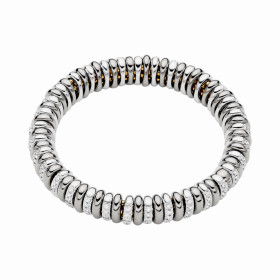 Gelbgold &amp;amp; Weißgold, Armschmuck, FOPE Vendôme Flex'it Armband, Ref: 58102B3_BB_G_BBX_00S