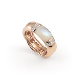 Roségold, Ringe, Al Coro La Piazza Ring NR479MOR